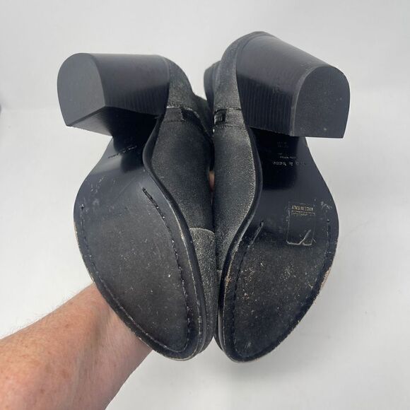 Rag & bone Suede Coated Margot Boot - Black Sz 37.5 - Picture 5 of 7